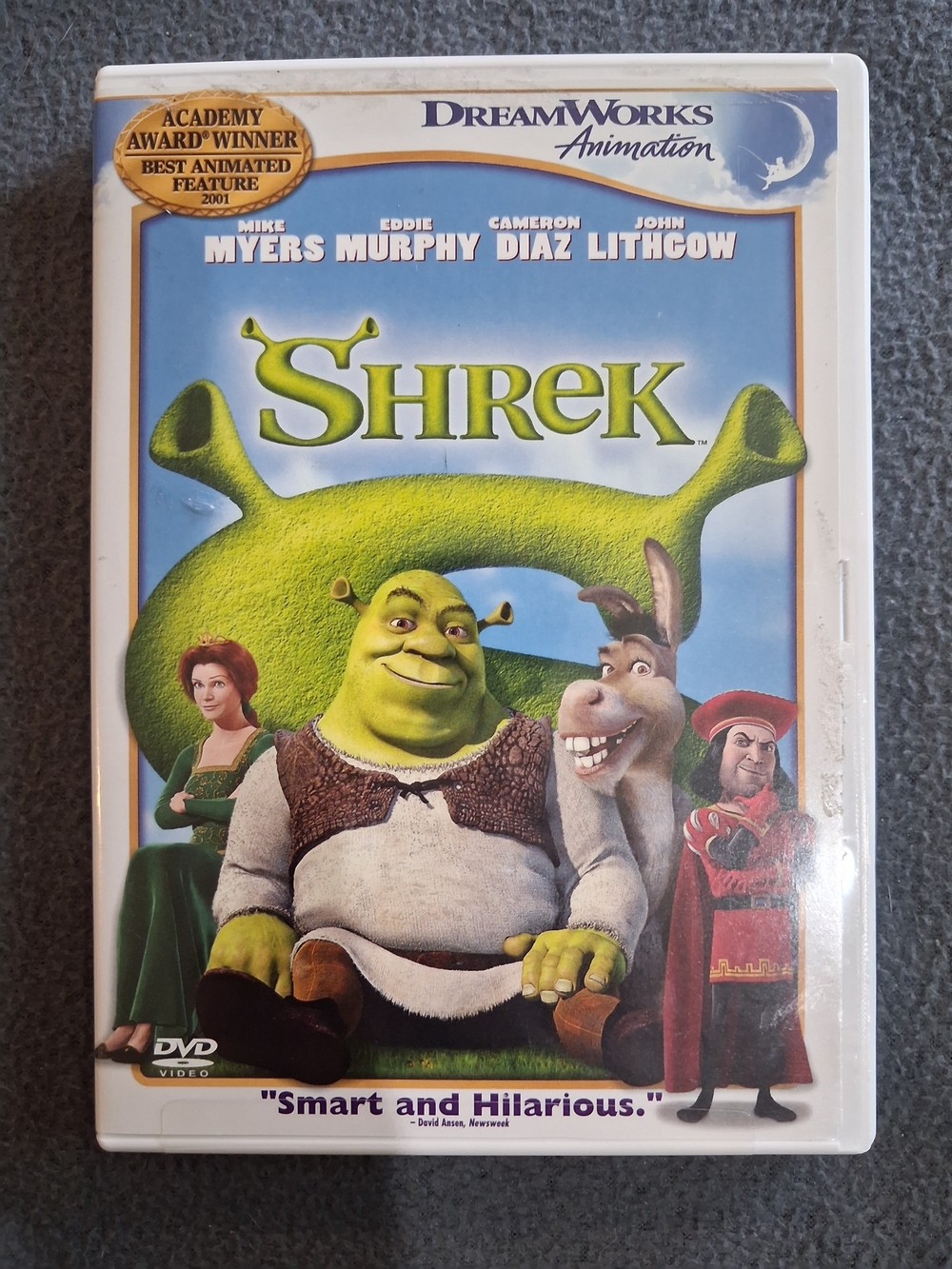 Shrek DVD Movie